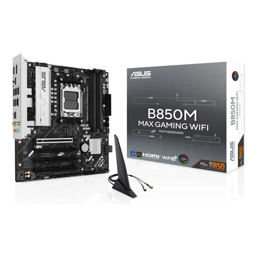 Best ASUS B850M MAX Gaming WiFi Motherboard in Dubai, UAE Best ASUS B850M MAX Gaming WiFi Motherboard in Dubai, UAE